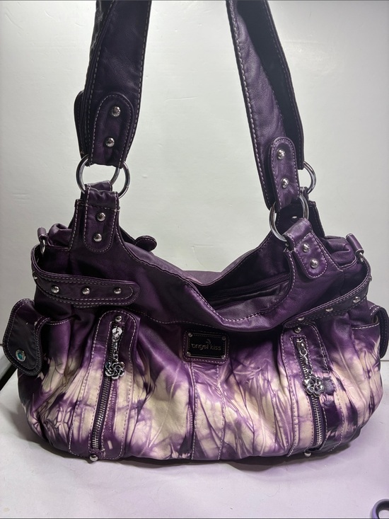 Angel Kiss Handbags - Angel Kiss 2 Top Zipper, Multi pocket Handbag Purse, Adjustable Straps